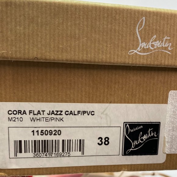 Christian Louboutin Cora Flat Heart Sandals 38 - Picture 2 of 6